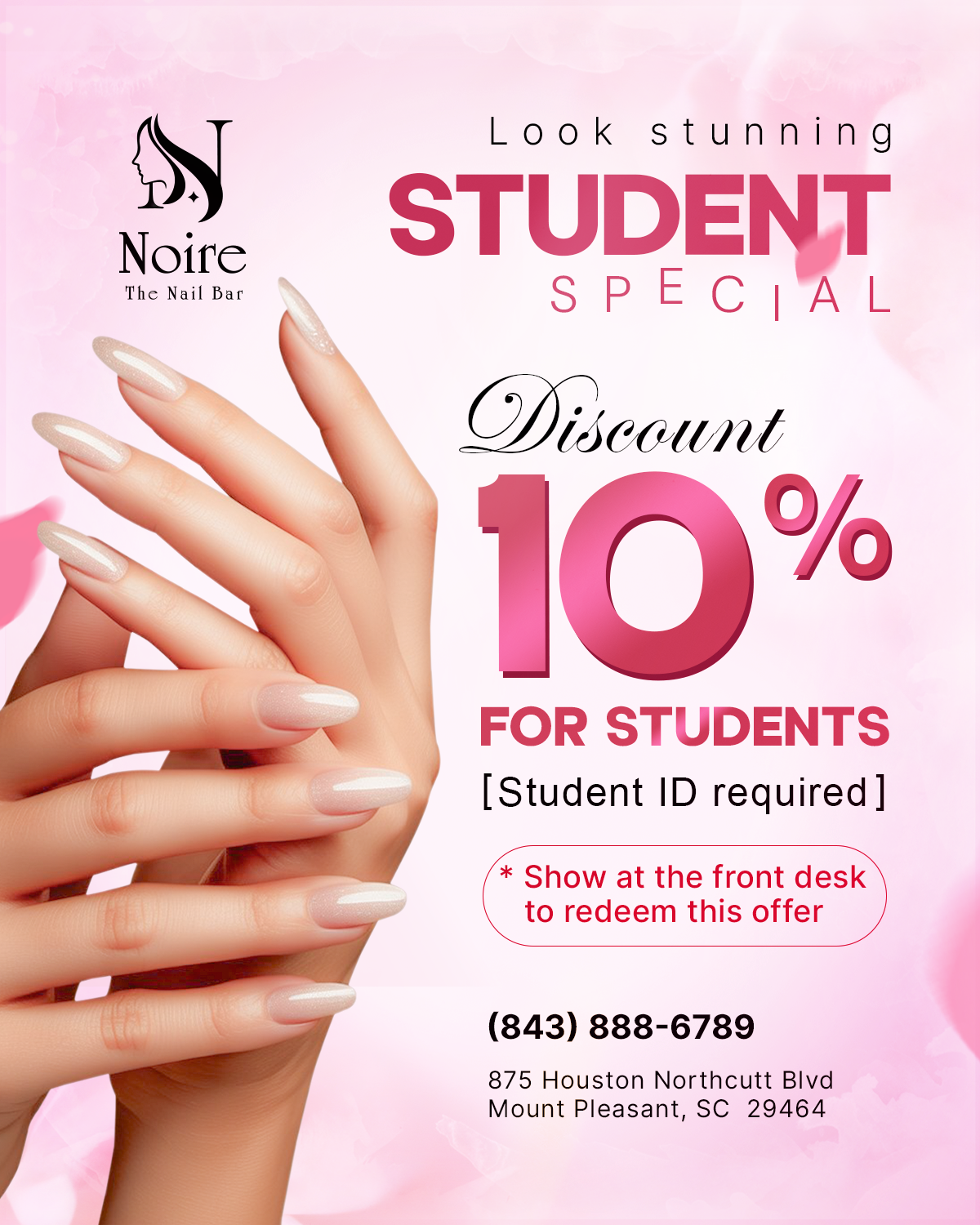 Noire The Nail Bar - Mount Pleasant logo